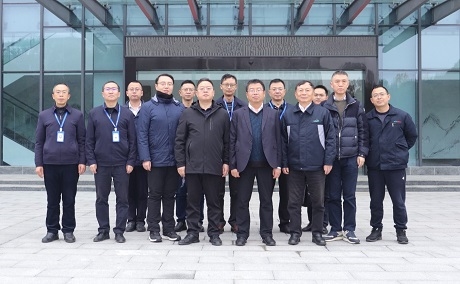 蒋文春率队莅临绵阳龙8头号玩家公司调研指导事情