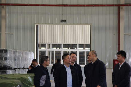 杨明率队莅临绵阳龙8头号玩家公司调研指导事情